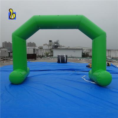 China Air Tight Base T Inflatable Advertising Arch With D Clips Available for sale