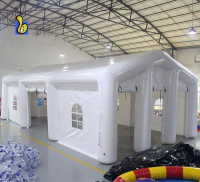 China 0.65mm pvc inflatable air sealed wedding party tent for outdoor event for sale