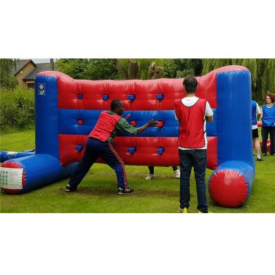 China Commercial Inflatable PVC Punch Inflatable Wall Interactive Game Beat A Wall For Sale for sale