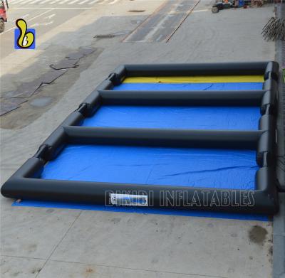 China Good quality pvc inflatable soccer field, inflatable soccer field for sport games for sale