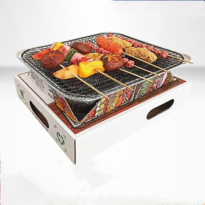 China food & Beverage Factory 2021New Product Instant Disposable Barbecue Oven Machine Portable Barbecue Grills Barbecue For Disposable Grill for sale