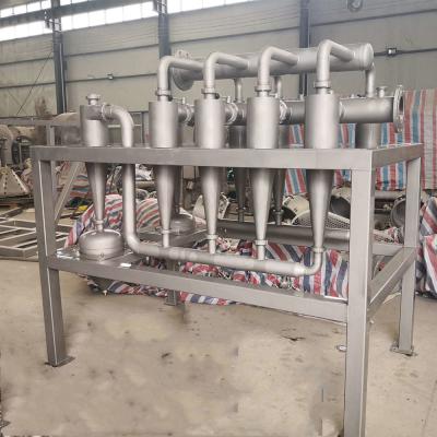 China DS4 Multi Cyclone Desander Starch Filter Machine Tapioca Starch Machinery SS304 for sale