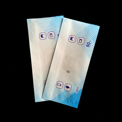 China Buying Custom Logo Printed Plastic Baby Wet Cloth Wipes Packaging Bags for sale