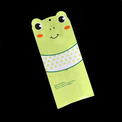 China Custom Logo Shopping Colorful Printing PP Plastic Wet Wipes Packaging Bags For Baby for sale