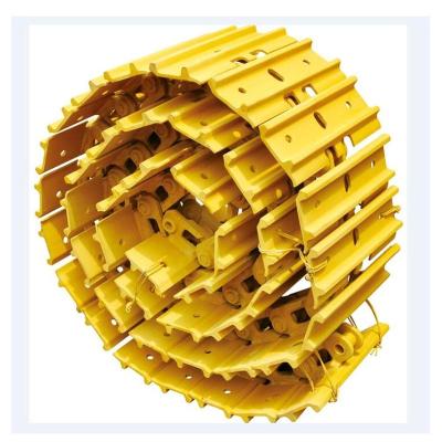 China 1000mm bulldozer single track digger single track grouch shoe assy d4d pc200 undercarriage parts rubber track swamp shoe plate for sale