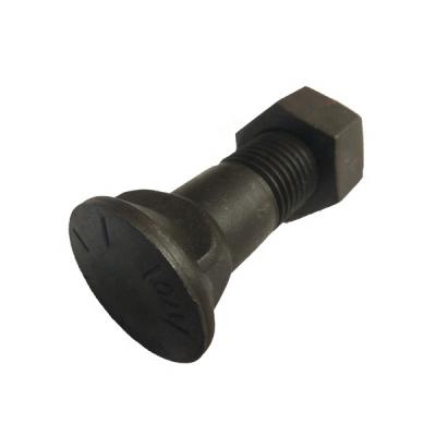 China sizes tensile strength m32 bolt and nut segment steel bolt nuts for bulldozer bolts for sale