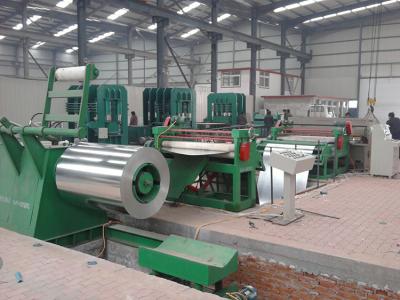 China High Speed ​​Automatic Steel Sheet Cut To Length Cut Machines Line For Cr Stainless Steel-Copper for sale