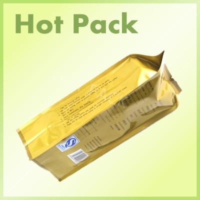 China Heat Sealed Aluminum Foil Bags For Food Packaging With Tin Tie Various Size for sale