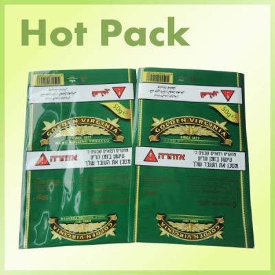 China Self Adhesive Smokeless Chewing Tobacco Pouches , Small Plastic Bags For Drugs for sale