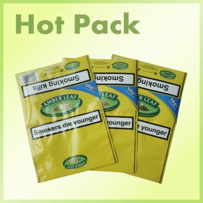 China Personalized Smokeless Plastic Tobacco Pouch 0.1mm Different Colors Recyclable for sale