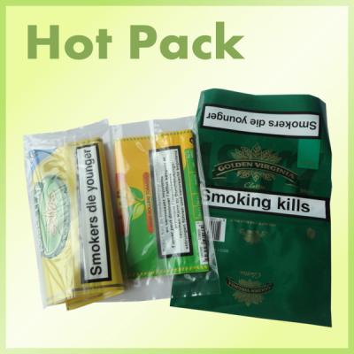 China OEM Service Empty Flavored Plastic Tobacco Pipe Pouches With Top Zip Personalised for sale