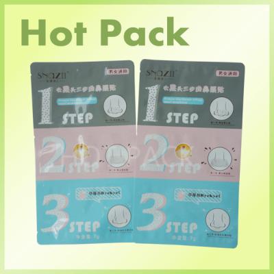 China 3 Side Heat Sealed Ziplock Top Foil Lined Food Grade Plastic Packaging Bags for sale