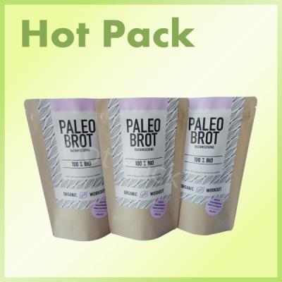 China Custom Gravure Printed Powder Packaging Bags Three Side Heat Seal Recyclable for sale