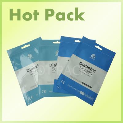 China Euro Hole Handle Aluminium Laminated Foil Sachets High Temperature Resistance for sale