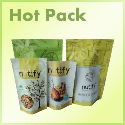 China Mixed Nuts / Dried Fruit Stand Up Pouch Bags Food Grade Aluminum Foil Lined for sale