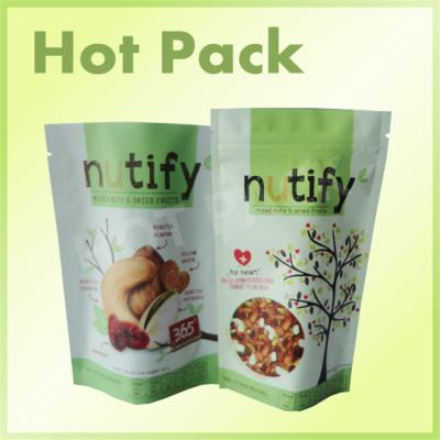 China Powder / Nuts / Granules Stand Up Pouch Bags 100g - 1000g Moisture Proof for sale