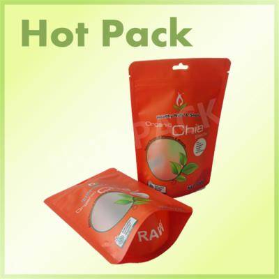 China Custom Made Food Stand Up Zipper Pouch Bags , Flexible Packaging Plastic Bags for sale