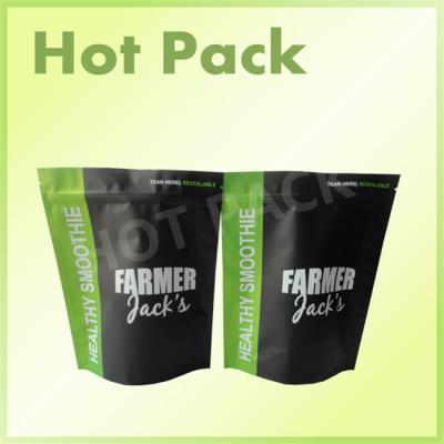 China Biodegradable Plastic Stand Up Pouches With Tear Notch Laminated Oxygen - Proof for sale