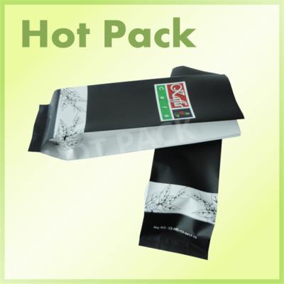 China Moisture Proof Glossy Foil Packaging Coffee Air Valve Bags , Vacuum Sealed Coffee Bags for sale