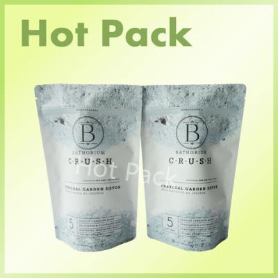 China Bathorium 600g Charcoal Garden Resealable Matte Ziplock Stand Up Bags for sale