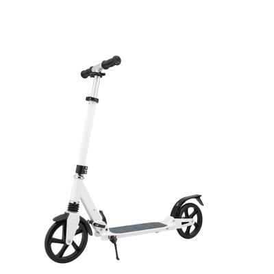 China Professional Standard Suspension Aluminum Two Wheel PU Pedal Youth Adult Scooter for sale