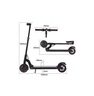 China New Design 2 Wheel Gym Low Price Adult Electric Scooter 8 Inch Unisex High Quality Hot 36V/10-15A Battery Adult Electric Scooter for sale