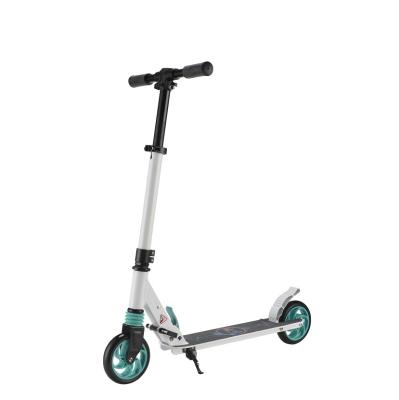 China 2021 Child's Best Selling 100% Durable and Affordable Aluminum 2 Wheel PU Folding Handle Kids Scooter for sale