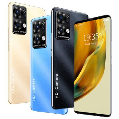 China Android smartphone 10 inch 12gb+512gb dual SIM Card 6.7 core 5g left phone 3 camera mtk6889 Face ID unlock mobile phone for Rino 7pro for sale