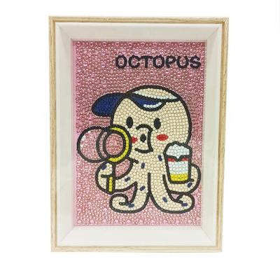 China cartoon ocutopus customized 5d diamond painting kit for hobby for sale