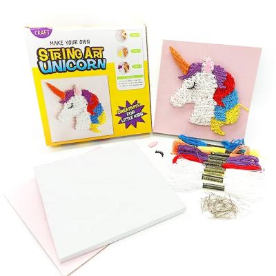 China eco-friendly material maker Price make 3d string art kit for girls and boys ages 8-12 for sale