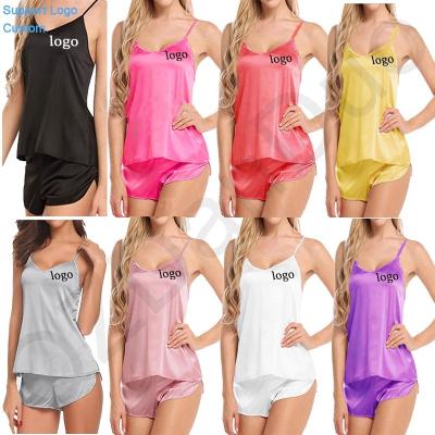 China Sexy QUICK DRY Comfortable Ladies Nightgowns Women Sleepwear Women Pajamas Two Piece Set for sale