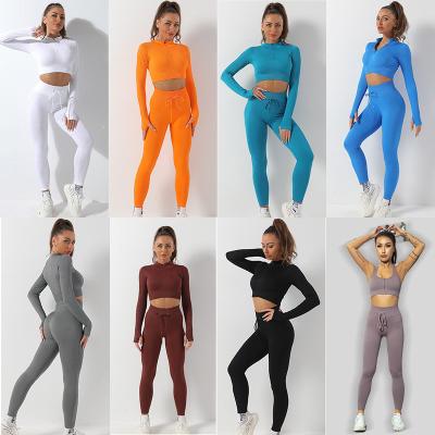 China Custom Printed 2022 New Women Breathable Fitness Gym Compression Workout Sports Seamless Yoga Leggings Tights Yoga Pants Yoga Clothes for sale