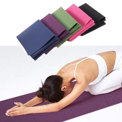 China Eco-Friendly Eco-Friendly Waterproof Mat Exercise Home Gym Workout Mat Custom Non Slip Tape Yoga Mat for sale