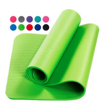 China Wholesale Price Eco-Friendly NBR Yoga Pilate Hot Yoga Sports Yoga Mat Practical Exercise Yoga Mat For Home Workout for sale