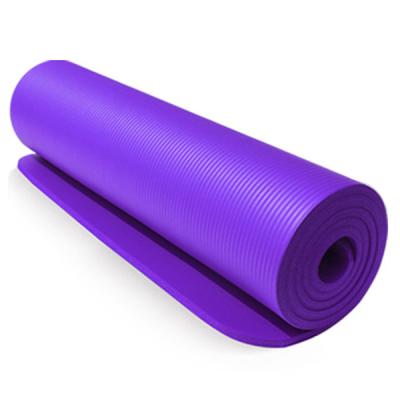 China New Style NBR Yoga Mat Eco-Friendly Yoga Pilate Practice Exercise Yoga Mat Hot Non-Slip Yoga Mat For Sports Item for sale