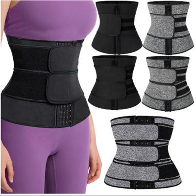 China Slim Trainer Waist Trimmer Belt Waist Trainer Fitness Women Sports Back Support Body Weight Loss Wrap Bandage Waist Trainer for sale