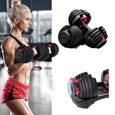 China Wholesale Price Dropshipping Detachable Dumbbell Set Adjustable Dumbbell Gym Equipment Mancuernas Best Dumbbells for sale