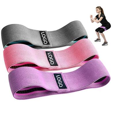 China Wholesale Custom Durable 3 Level Fabric Resistance Resistance Bands Workout Make Your Own Resistance Bands for sale