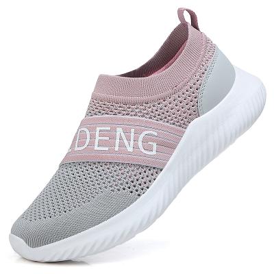 China Fashion Trend RUIDENG Slip On Zapatos Casuales Women Sports Shoes Mesh Upper EVA Sole Walking Style Shoes For Women Walking Style Shoes for sale