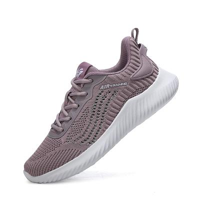 China Fashion Trend Free Shipping Shoes Some Countries Fly Breathable Knit 2021 Safety Upper EVA Sole Sneakers For Ladies Sneakers Air Sport Shoe for sale