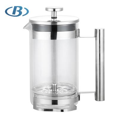 China Sustainable Customized 1000ml Stainless Steel Coffee French Press for sale