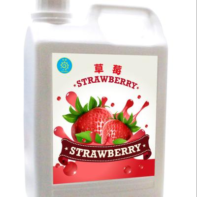 China Bubble Tea Strawberry Concentrated Juice and Syrup Stick for sale