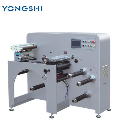 China Roll Slitting Machine YS-350FG PVC/Label/Fabric/Foam High Speed ​​Roll Slitting Machine for sale