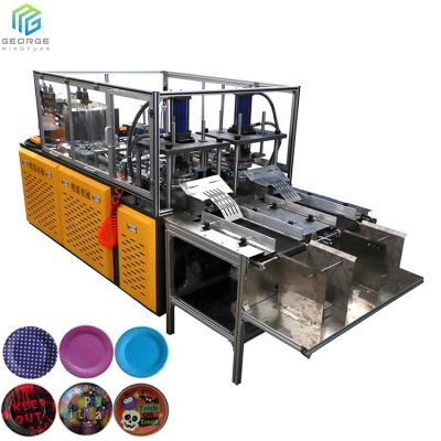 China Factory High Speed ​​Low Price Full Automatic One Time Paper Plate Plate Making Machine for sale