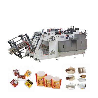 China Factory Price High Efficiency Paper Lunch Box Box Making Machine Good Price for sale