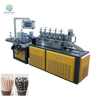 China Factory Paper Straw Production Line Making Machine , Paper Straw Making Machine Automatic for sale