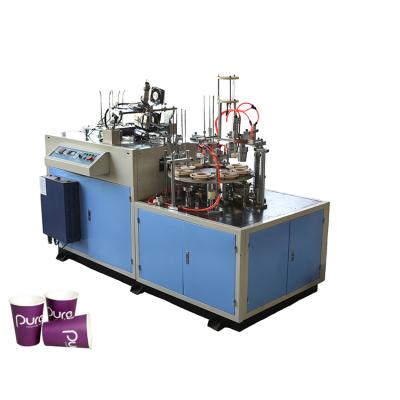 China Factory Price Double Wall Ripple Ice Cream Paper Cup Bottle Shrink Sleeve Making Machine for sale