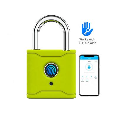 China Combination Security Auto Combination Security Ttlock App LocksKey Protection TTLOCK TTLOCK App Fingerprint Smart Padlock for sale