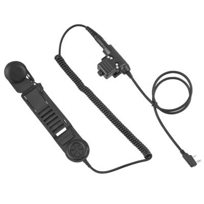 China Military Communication Solutions High Performance Bone Conduction Headset Can Accommodate Most Of Two Way Radio Connector for sale