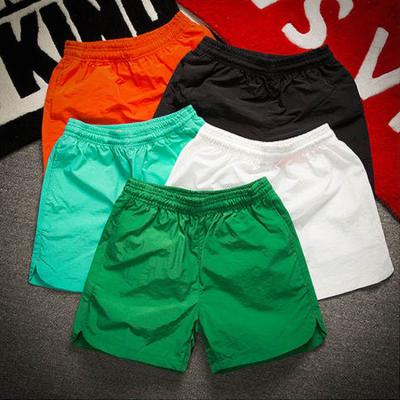 China Anti-Wrinkle Mens Beach Sweat Shorts With Logo Design Cotton Casual Shorts Custom Made Men's Shorts for sale